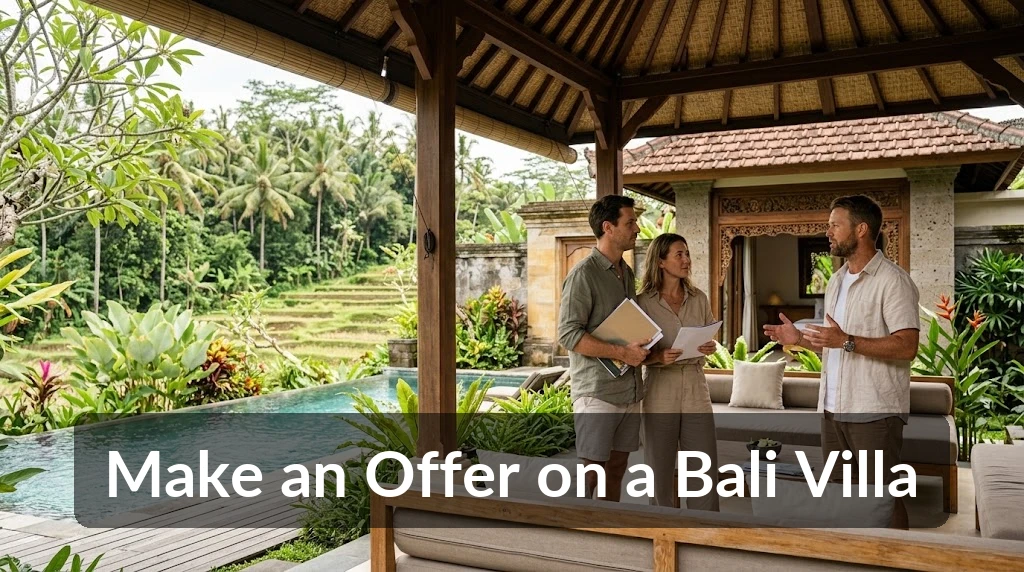 How to Make an Offer on a Bali Villa: 8-Step Guide